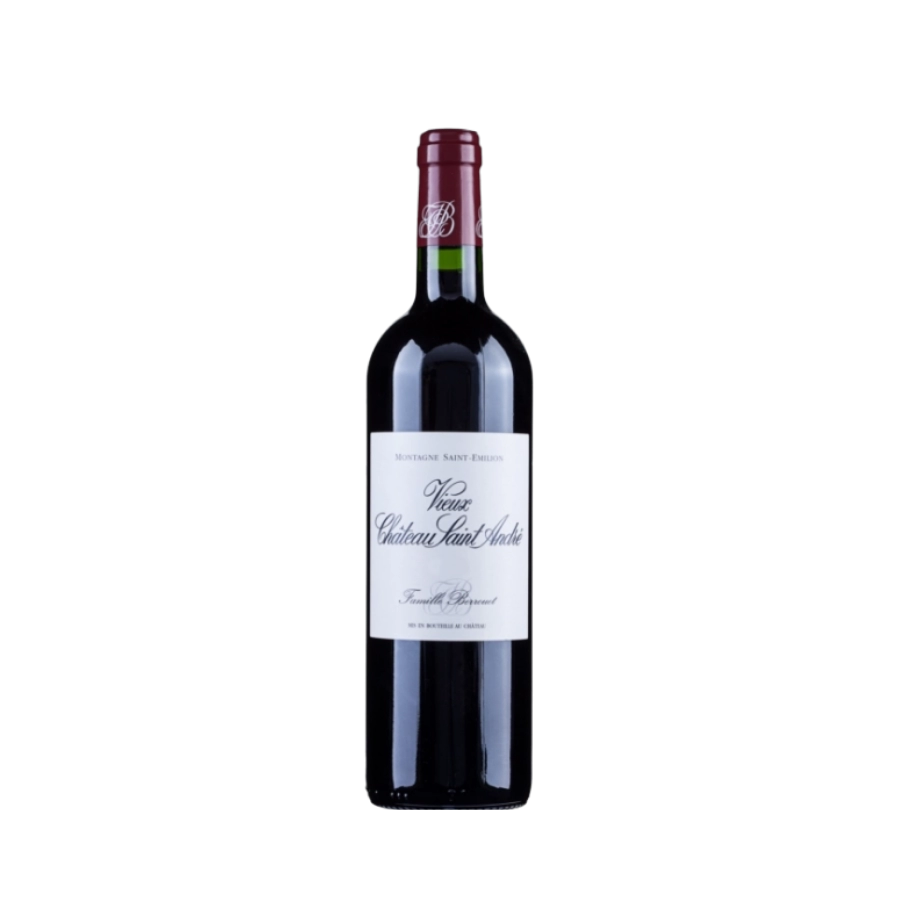 Rượu Vang Đỏ Pháp Vieux Chateau Saint Andre Montagne Saint Emilion 375ml